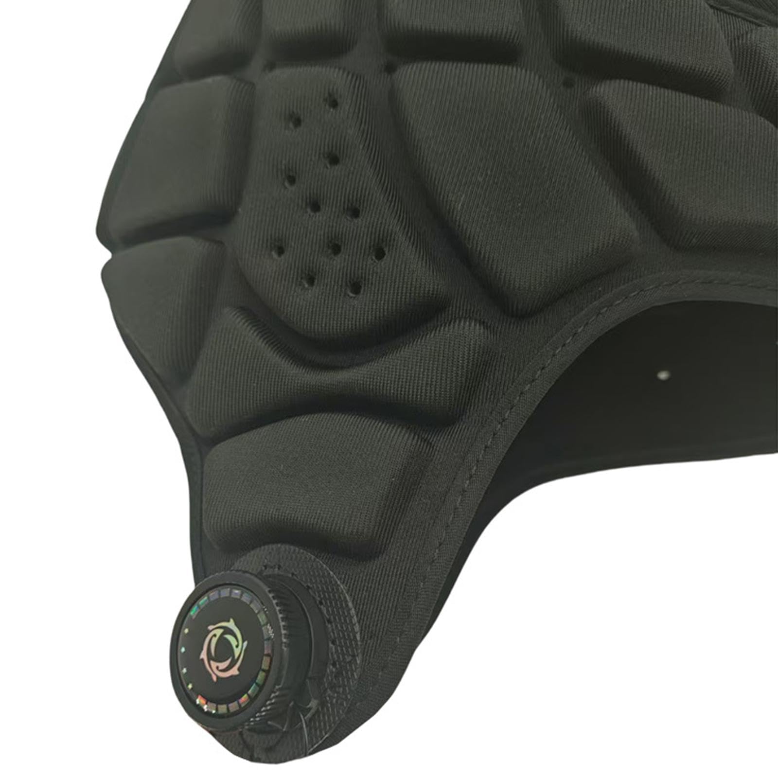 perfk Casco da Football Americano, Regolabile, con Imbottitura Morbida, per Hockey, Wrestling, Rugby, Adulti e Giovani.