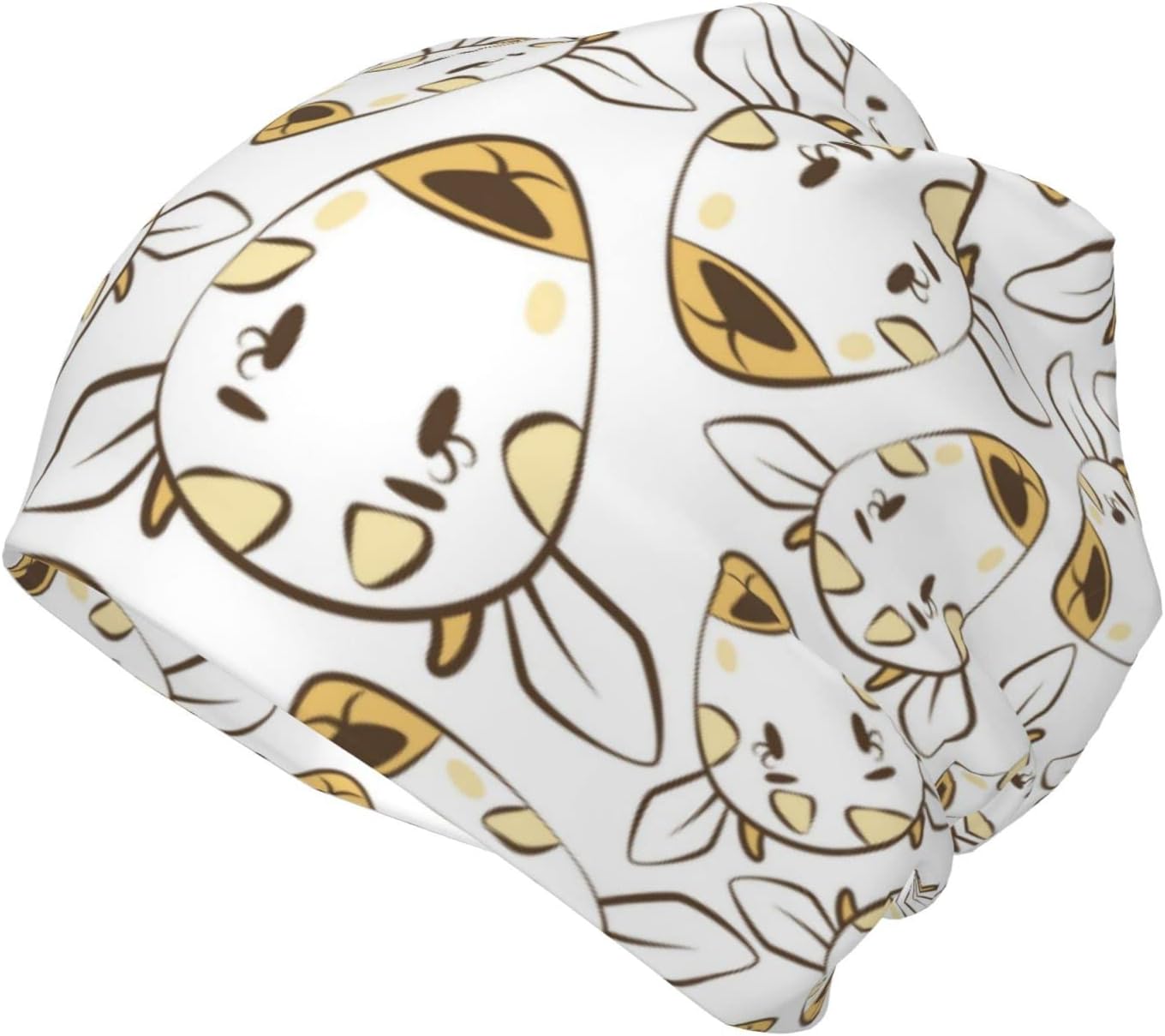 Yellow Goat Kids Beanie Skull Caps Novelty Winter Hat Boys Girls Caps 712 Year