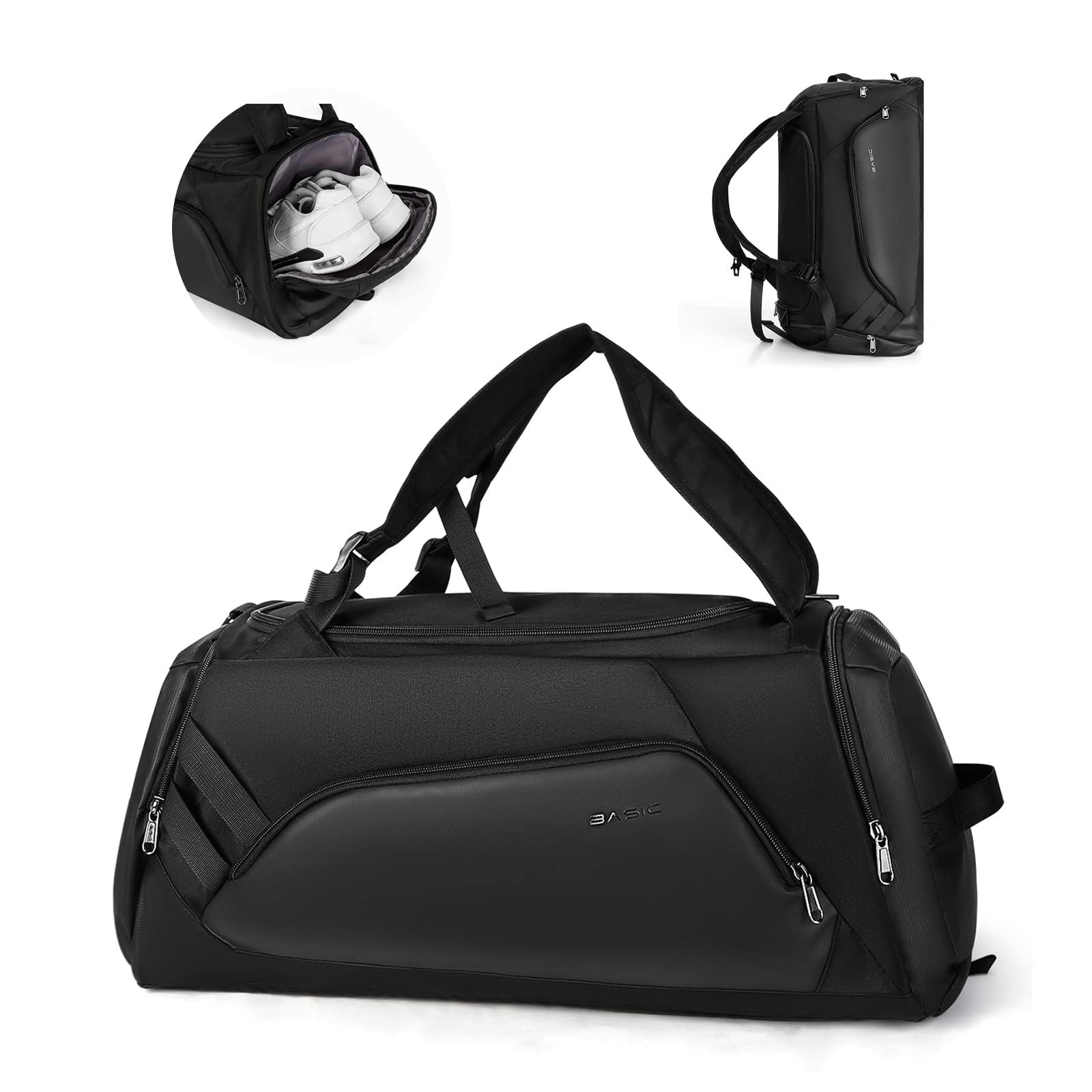 HYC00 Sport Duffel Bag Damen Handgepäck Sporttasche für Damen Herren mit Nassfach & Schuhfach, Reisetasche Weekender Gym Travel Duffel Bags Women Schwimmtasche Yoga Bag Trainingstasche