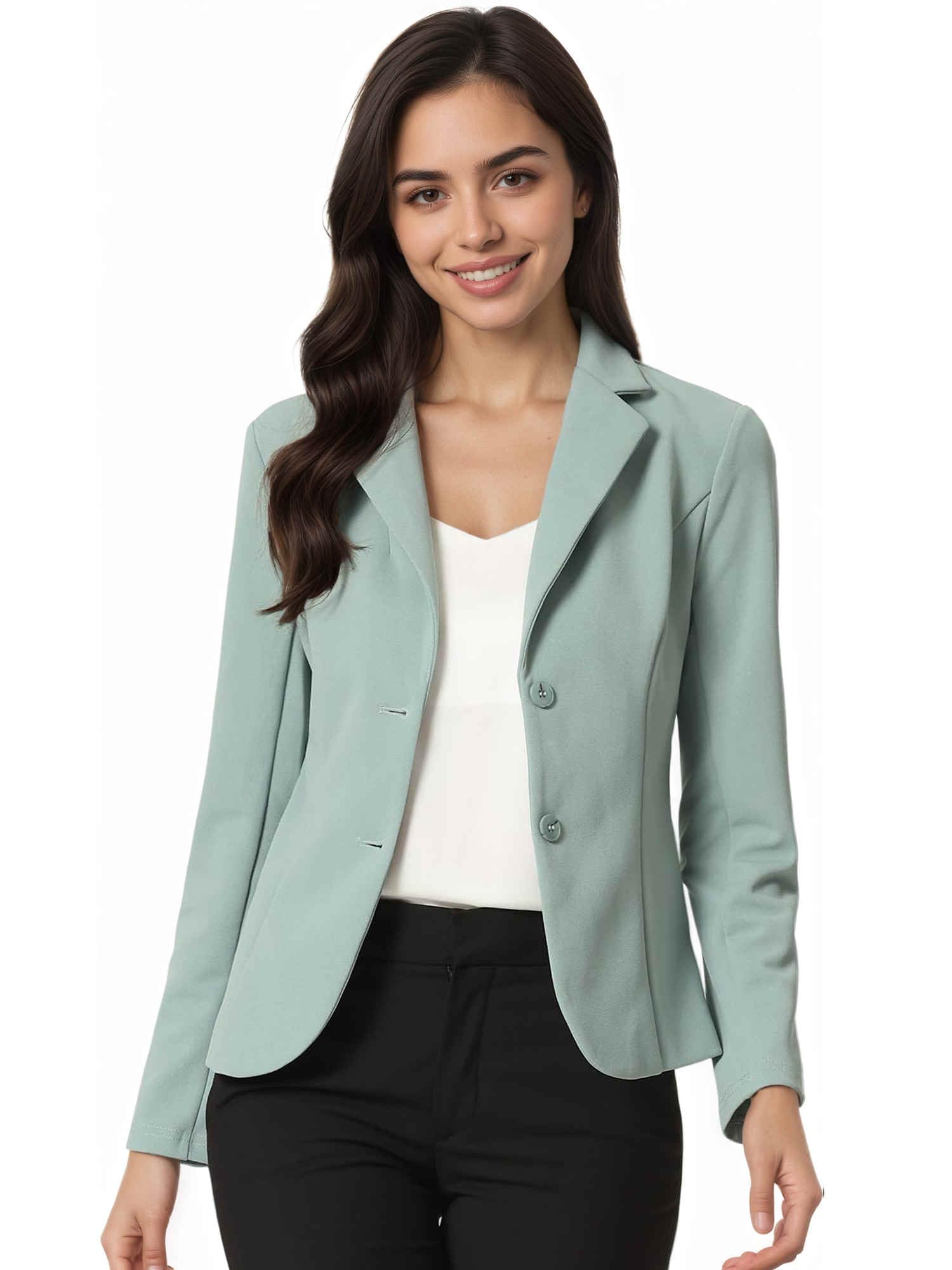 Allegra K Women's Womens Office Blazers Office