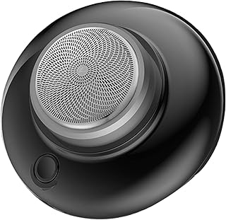 Travel Electric Razor, Electroplating Wet and Dry Mini Razor, USB Rechargeable Beard Shaver Pocket Size 6 Blades Shaver Washable Compact Razor Wet Dry Use Proidl