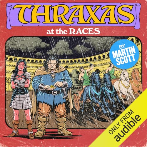 『Thraxas at the Races』のカバーアート