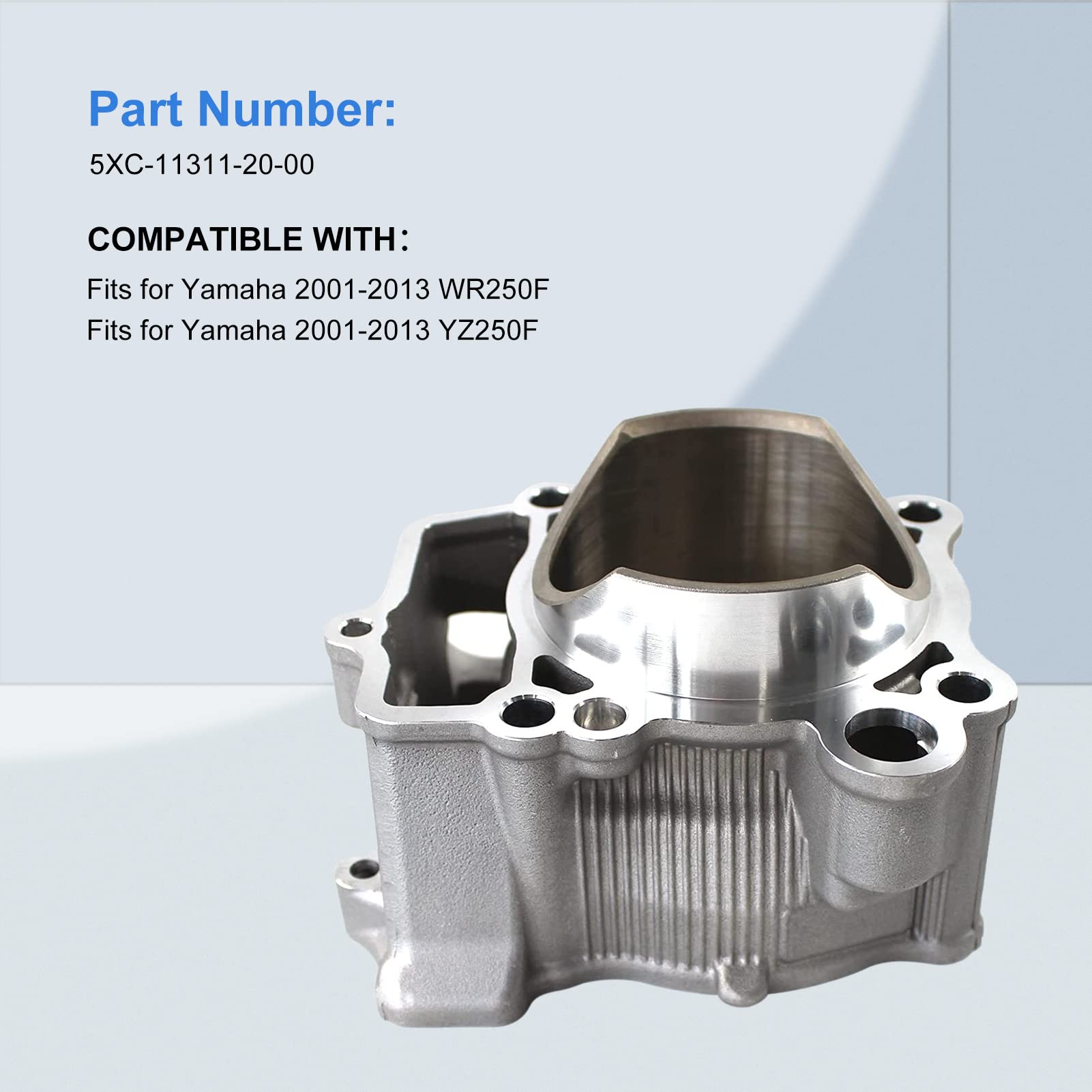 Cylinder Piston Oil Filter Oil Pipe For Yamaha WR250F 5XC 11311 20 00 STD 77mm E - Foto 5