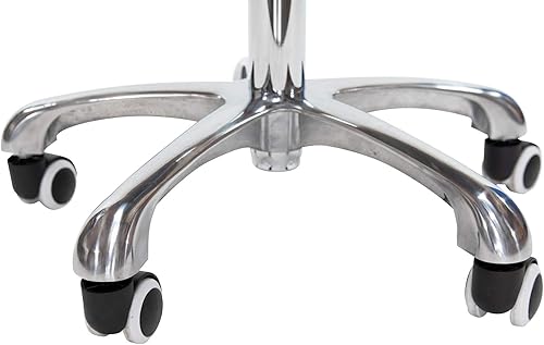 Miniatura 5 de Taburete de sillín con asiento dividido (beige)