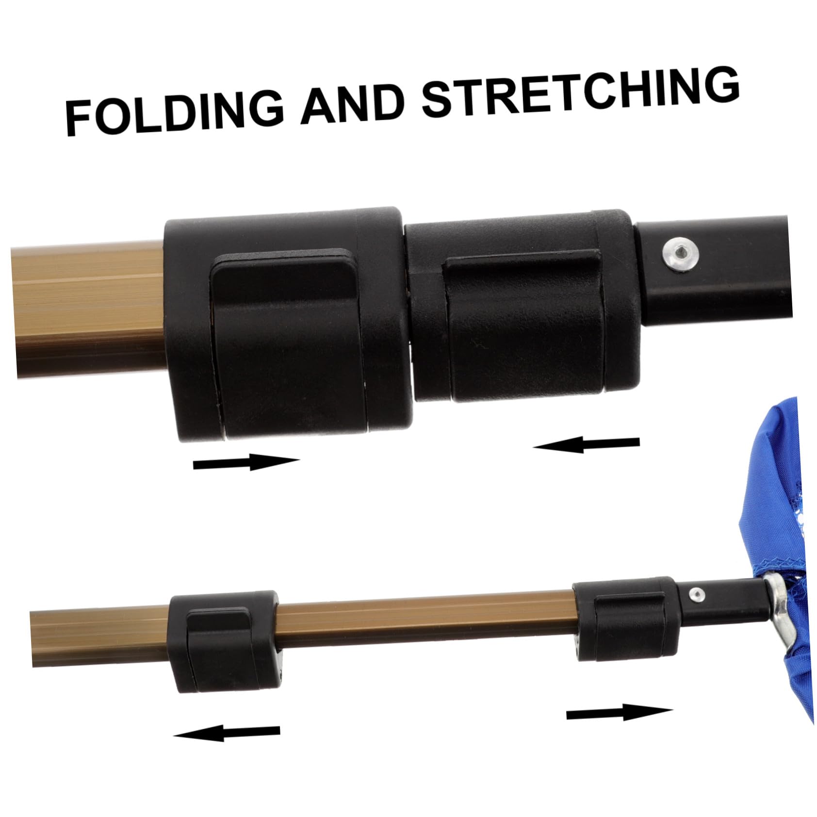 Gatuida Raccoglitore Portatile per Palline Pong con Manico Telescopico Rete Resistente e Spaziosa per Raccolta Facile all e Allenamento Professionale