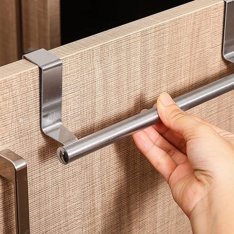 Rack de serviette sur-serviette de porte suspendu en acier - 2