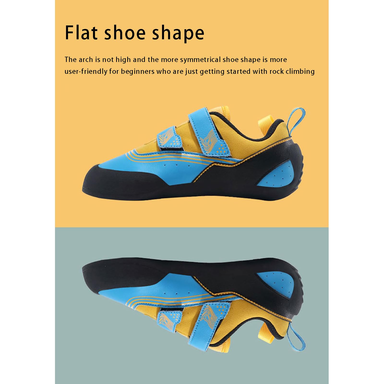 Zapatos de Entrenamiento de Escalada,pies de Gato para Hombre y Mujer,Antideslizante Agarre Fuerte Zapatos de Escalada para Principiantes,Entrenamiento Interior y Exterior(30-45)