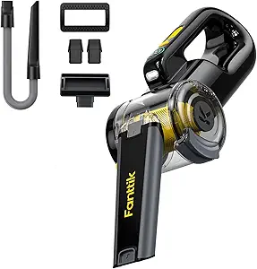 Fanttik Fold V10 Apex Pivot Car Vacuum Flexible Hose and Pet Brush Vacuum Attachments