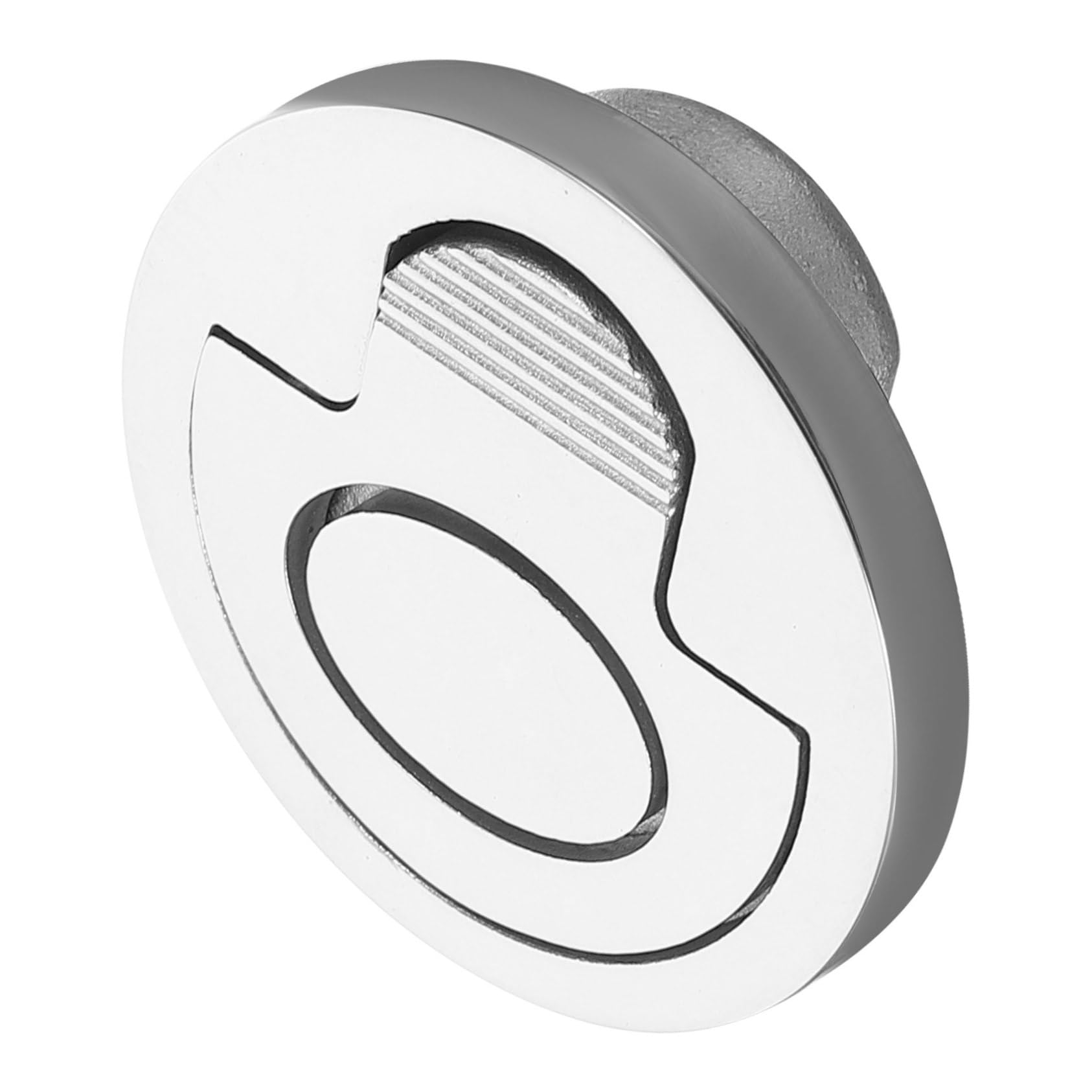 Happyyami Zuglasche Für Yacht-Hardware Verriegelung Für Marineboote Bodenverriegelungen Für Boote Luke Schließfach Lukenzug Spülzüge Für Marineboote Bodenziehgriff Rostfreier Stahl Silver
