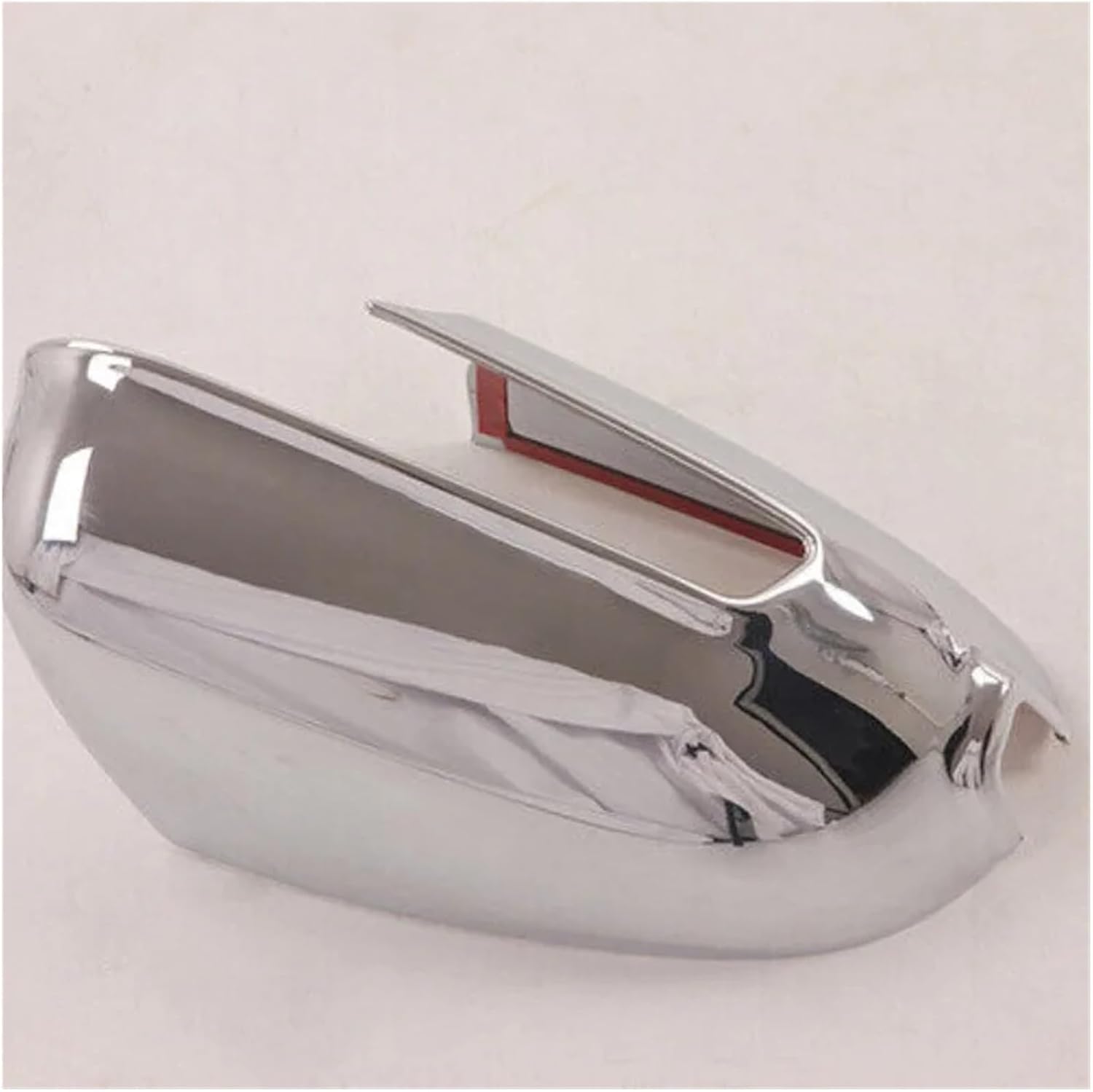 Wing Mirror Cover Cap fits for Hyundai For Kona 2018-2022 Rearview Side Mirror Cover Exterior Door Rear View Case Trim Chrome Silver