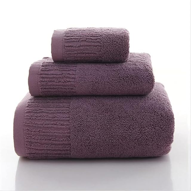 Bath Towels Thick Towel Set Face Towels Bath Towel for Adults Washcloths High Absorbent Bathroom Towel Color Color