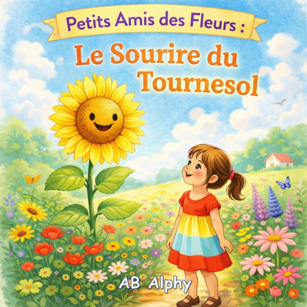 Petits Amis des Fleurs : Le Sourire du Tournesol: Une douce histoire sur le bonheur, la confiance et la lumière intérieure