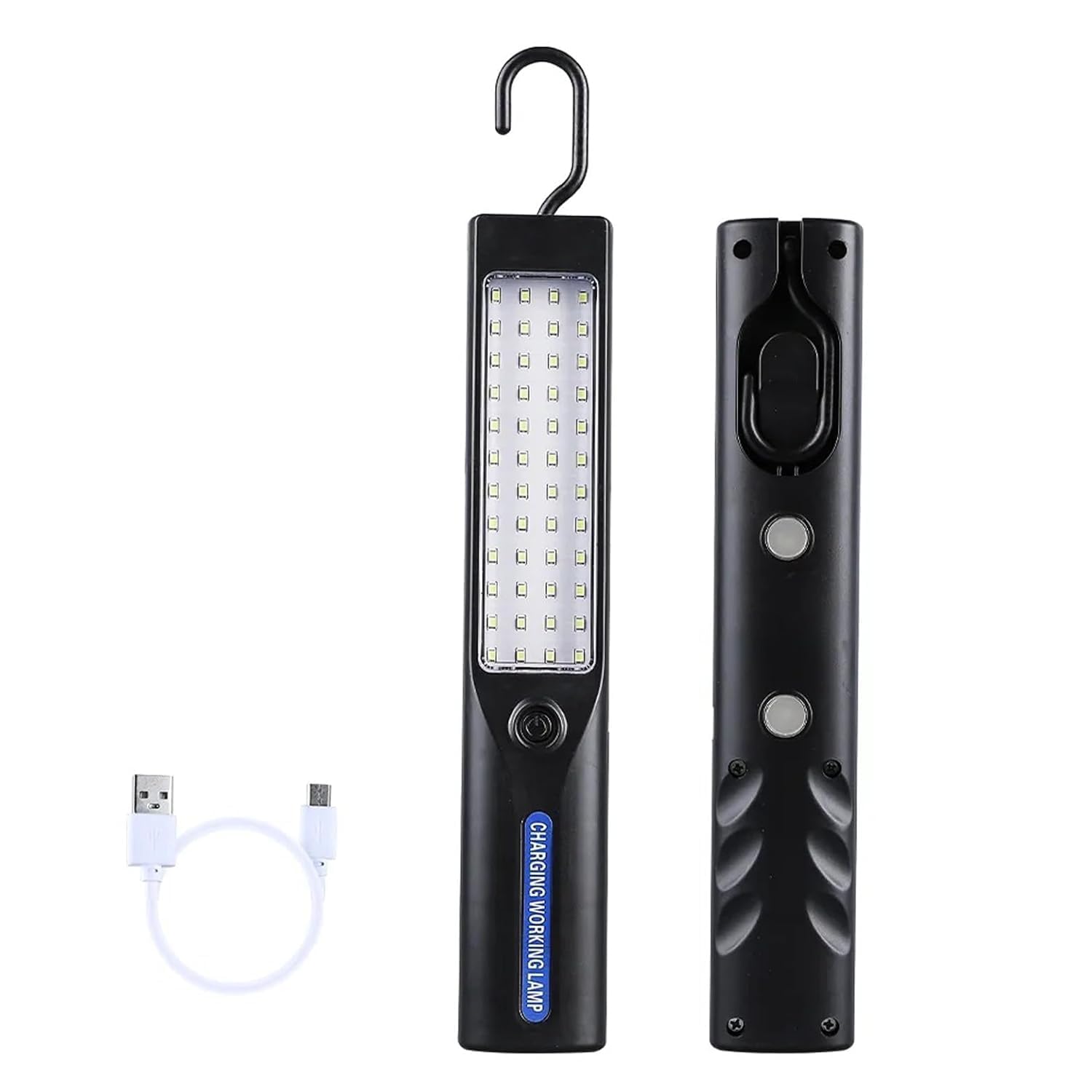 TERXA LED Charging Working Lamp | Magnetic Rechargeable LED Work Light | Portable Work Lamp | COB LED Light | Handheld Flashlight for Camping/Outdoor/Picnic (Pack of 1,Multicolor)-image-0