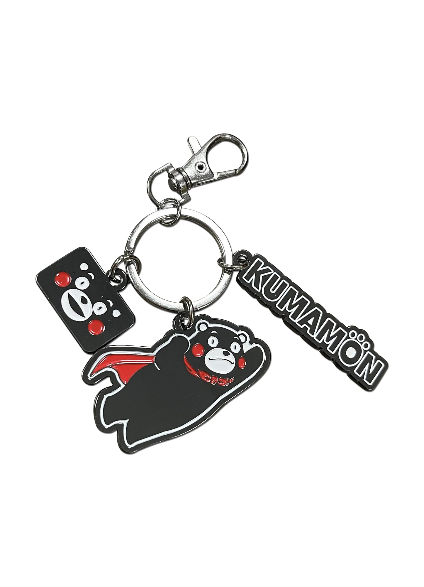 Great Eastern Entertainment Kumamon - Kumamon Hero Version Three Charm Keychain