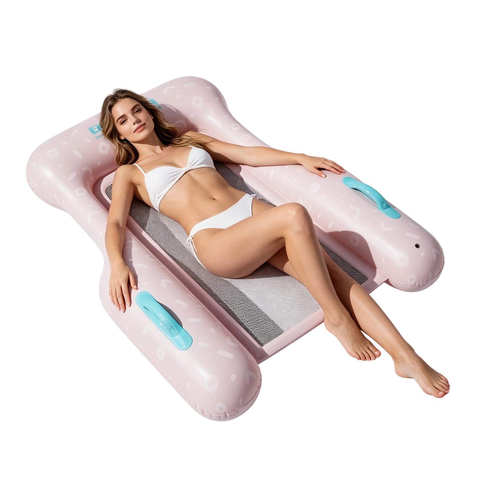 Lit de piscine gonflable pour le bronzage et les fêtes au lac - 8
