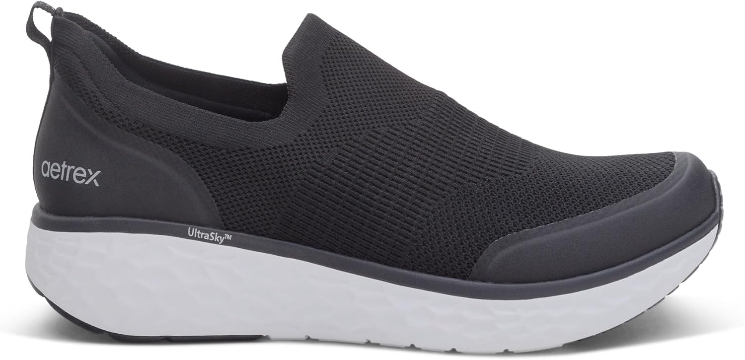 Aetrex Men's Dash Orthopedic Arch Support Sneakers for Men Comfort and Style - Image 2