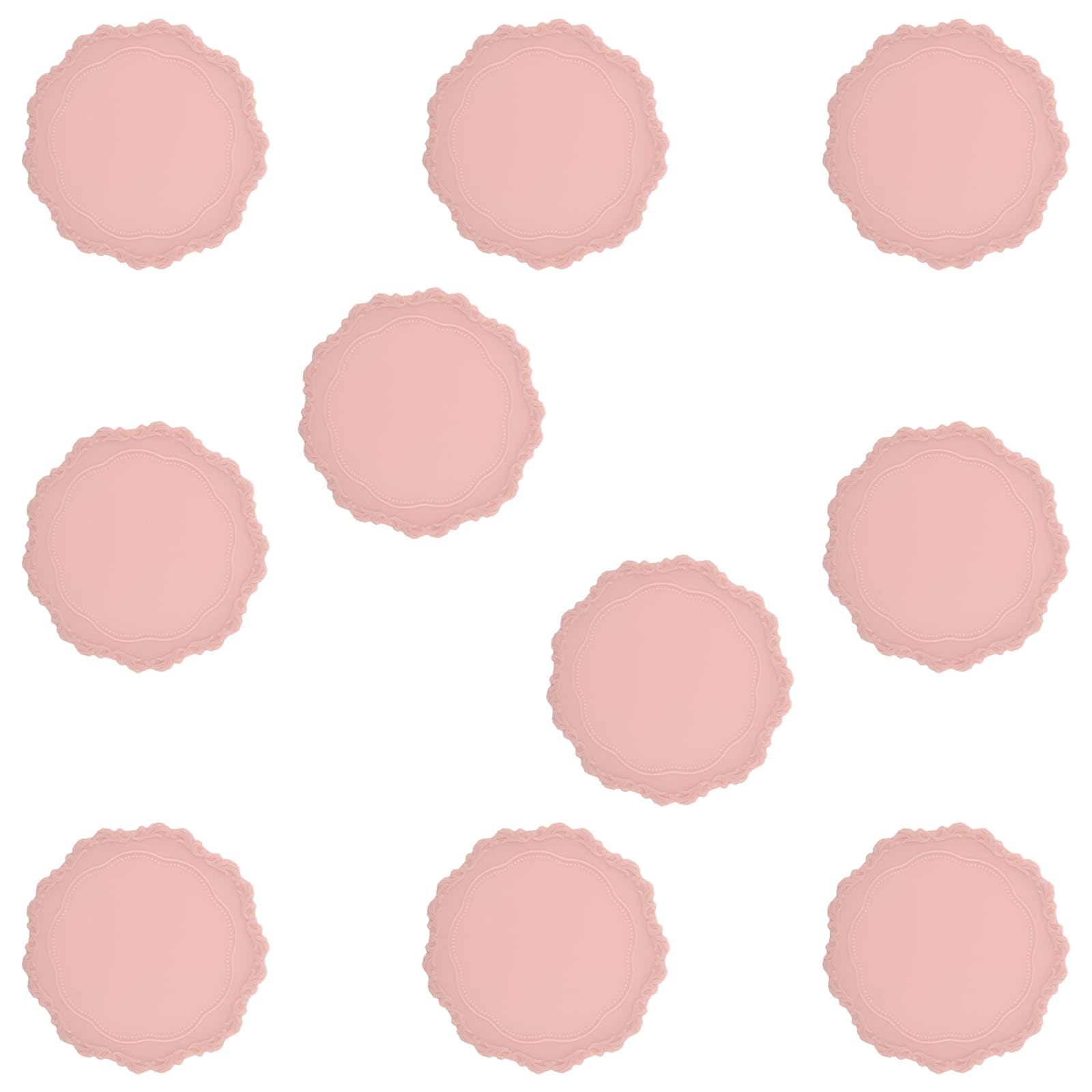 Jazuaiao 3 Multipurpose Silicone Mat High-Temperature Resistance for Stamping & Crafting Stamping Mats