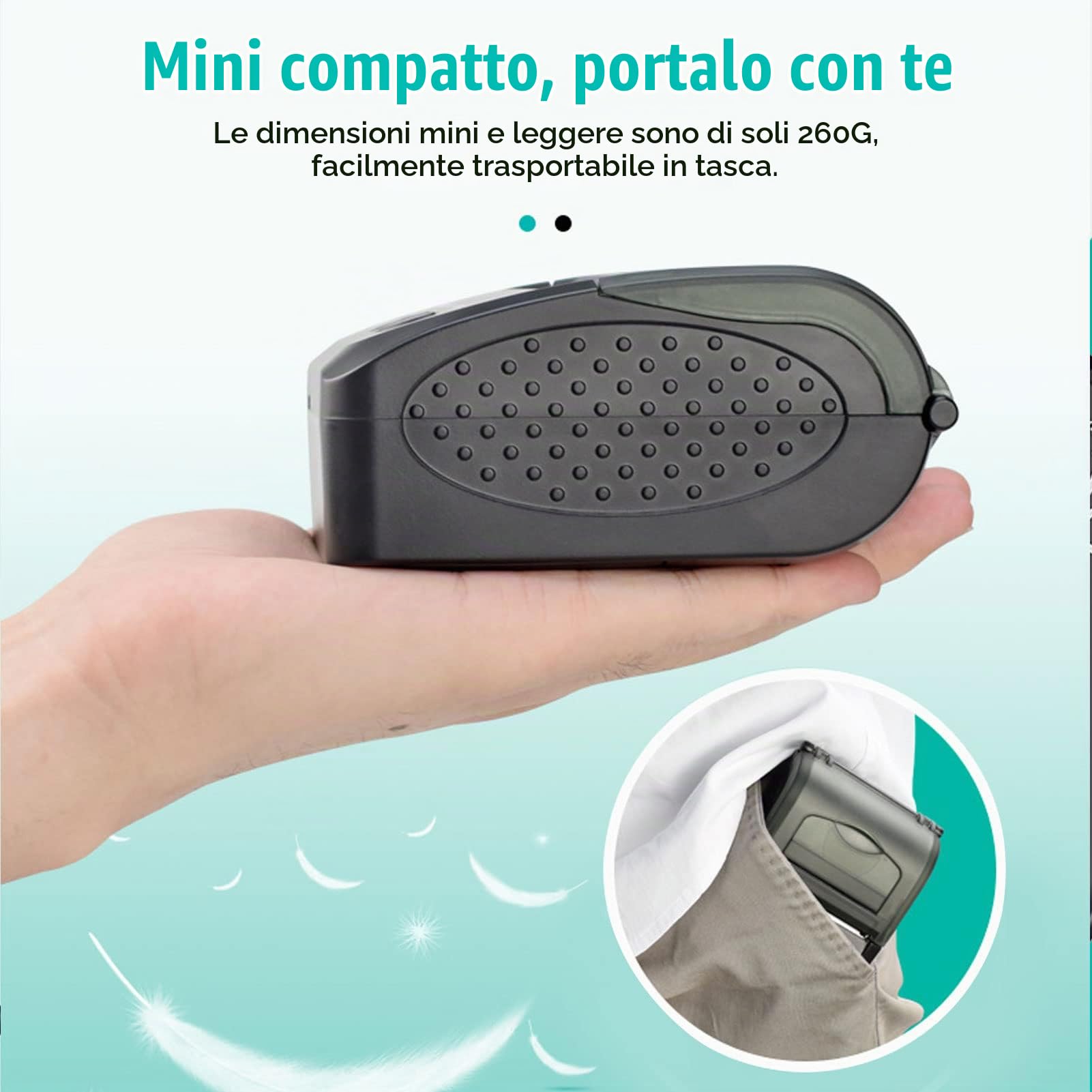 Stampante per Ricevute Bluetooth, POS-5809DD Mini Stampante per Ricevute POS Wireless da 58 Mm Stampante Termica Portatile da 90 Mm/s per Casa, Ufficio, Negozio, Compatibile con (Spina UE)
