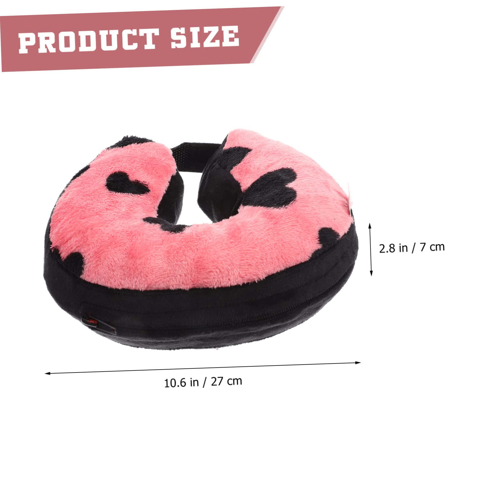 Didiseaon 4 Uds Collar Elizabeth Collar De Perro De Recuperación Collar Inflable para Mascotas Cono De Donut para Perros Después De La Cirugía Conos De Gato para Perros Después De La