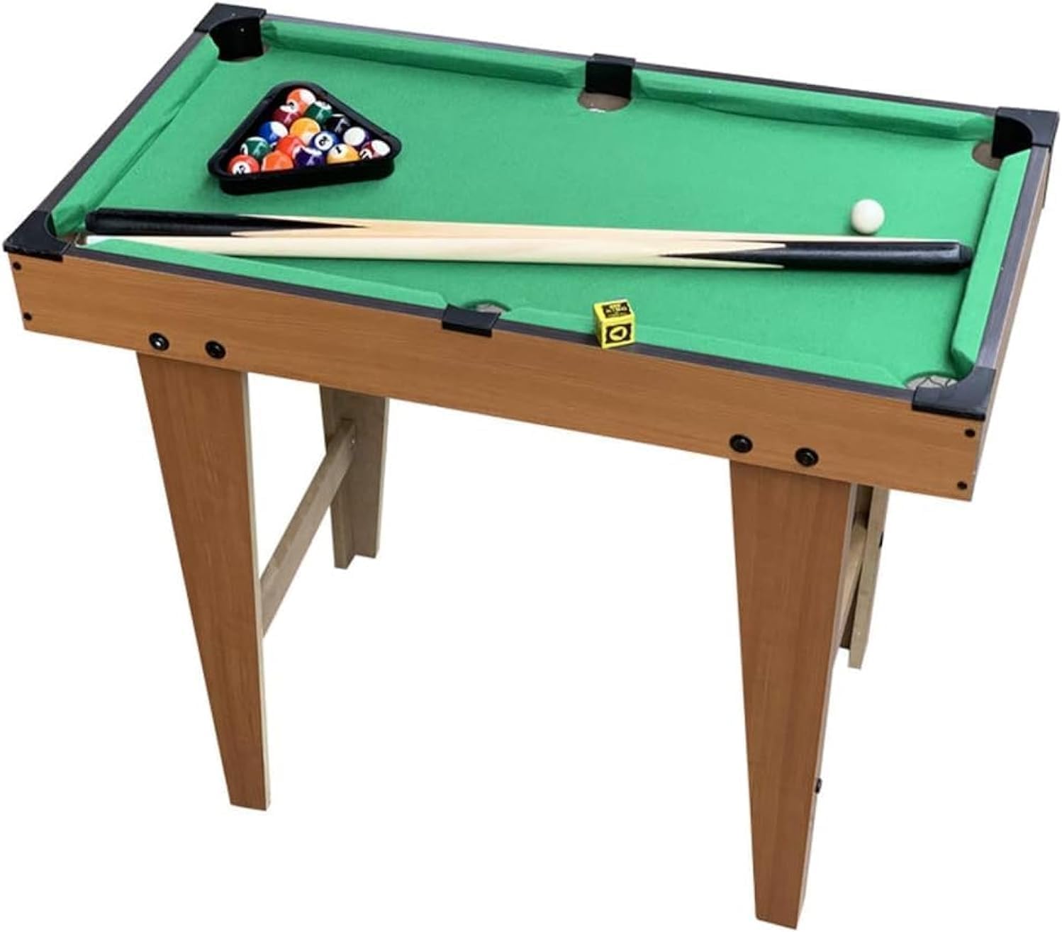 SKY LAND Billiards Tabletop Mini Game Set - Compact Pool Table Toy for Kids and Adults - Portable Indoor Entertainment - Ideal for Home, Office, or Party Use TMX-018