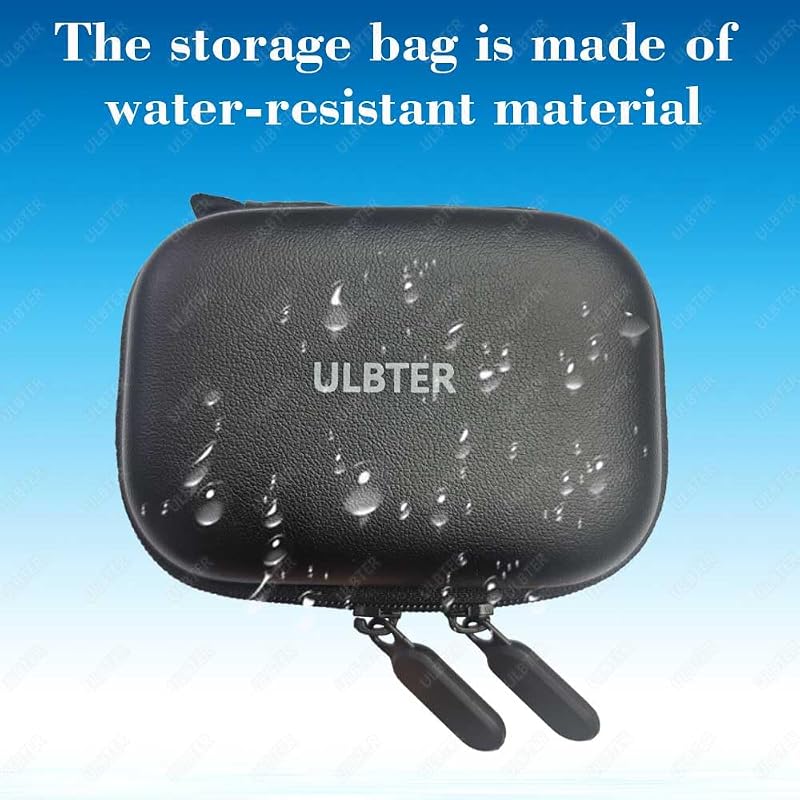 Husă mini ULBTER pentru camera DJI Action 6 5 Pro 4 3, geantă de transport și protecție, negru