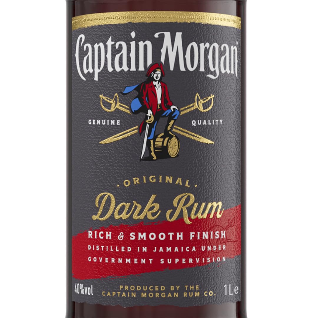 Captain Morgan Dark Rum 1L
