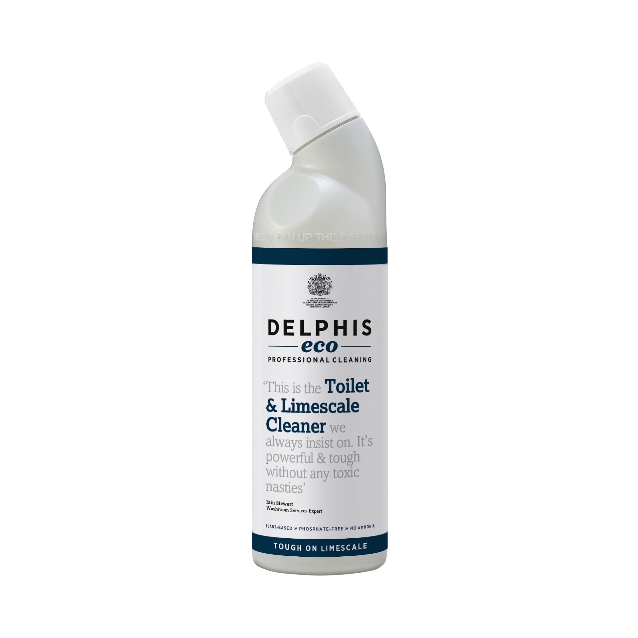Delphis Eco Toilet & Limescale Cleaner 750ml | Eco Friendly | Toilet Cleaner Limescale Remover | Safe for Septic Tanks