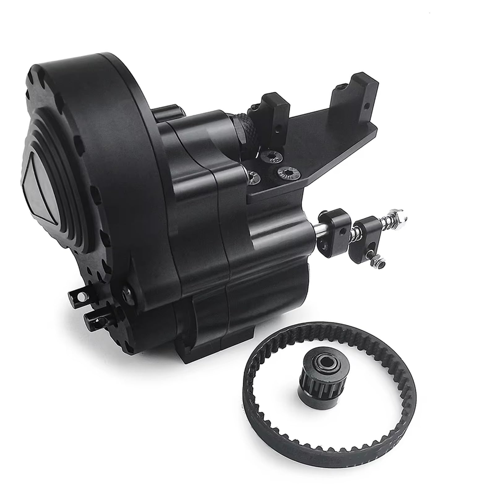 Compatible con Axial para SCX10 para Wrangler para Wraith 90048 1/10 RC Crawler Car Parts Caja De Cambios Inversa Correa Transmisión 2 Velocidades RC Mejoras