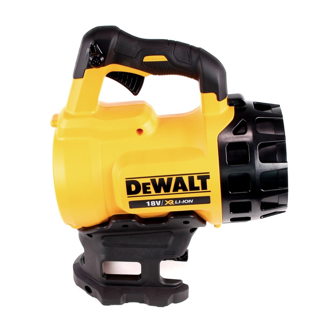 DeWalt Soffiatore Foglie a Batteria Litio Motore Brushless, Velocità di soffiaggio fino a 145 Km/h, Impugnatura Ergonomica 18 V, DCM562PB-QW