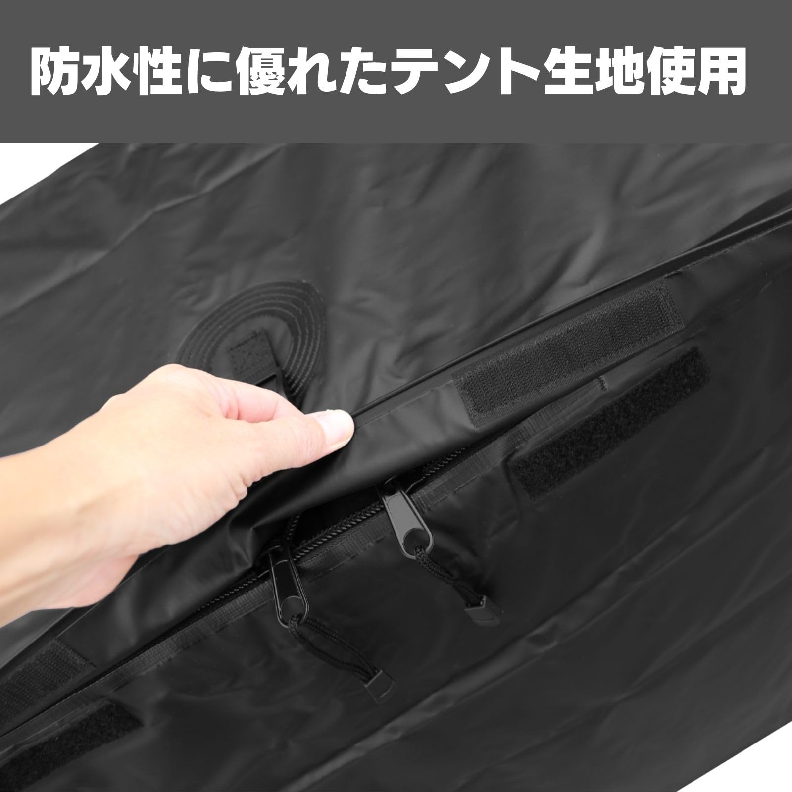 Amazon.co.jp: e-choice カーゴバッグ ヒッチキャリア 300L 防水バッグ