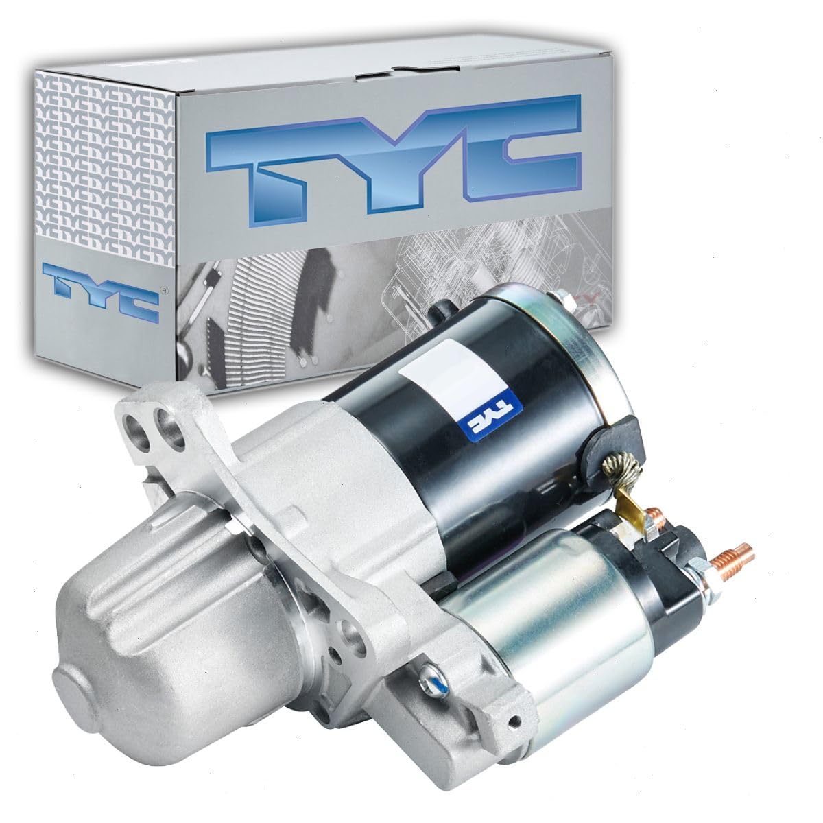 TYC Starter Motor Compatible with Chevrolet Traverse 3.6L V6 2009-2017