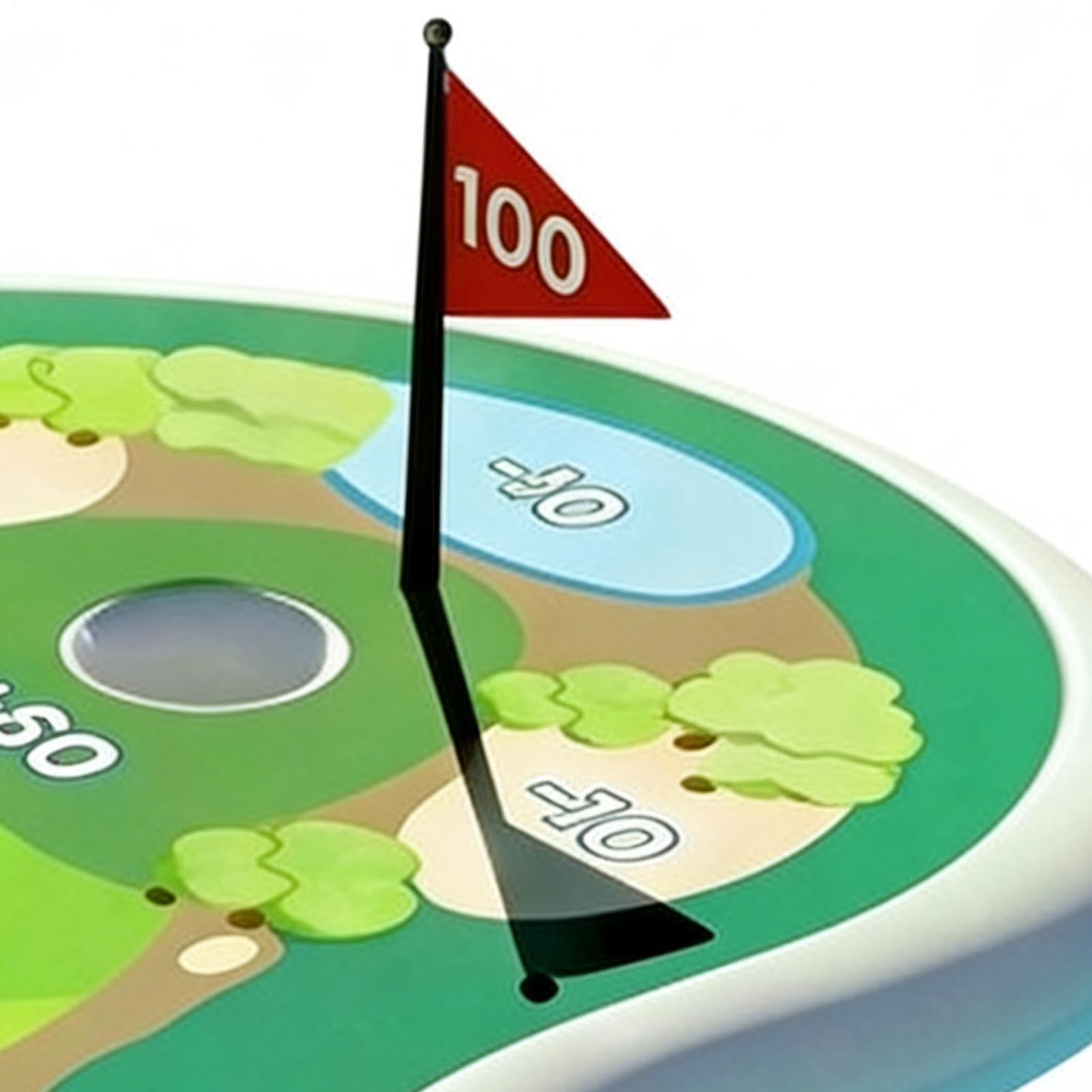 Jeux de Piscine | de Golf Flottante en PVC Réglable,Jeux de Golf dans la Piscine,pour, garçons, Filles, Maison, extérieur, lac, rivière, Plage,