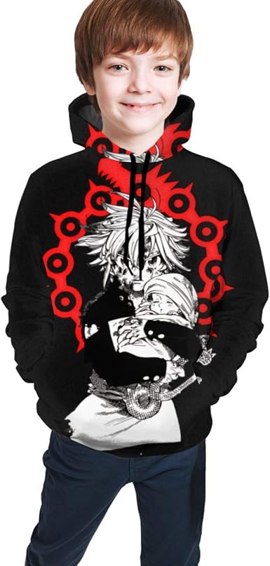 Vdaras Meliodas - Sudadera con capucha para niño (los siete pecados  mortales): Amazon.es: Ropa