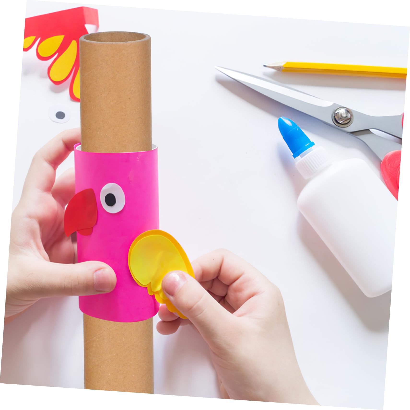 OSALADI Tubes D'Expédition Ronds En Papier Kraft 20 Pièces Pour L'Expédition L'Expédition Et L'Artisanat - Cylindres En Papier Pour Le Rangement Et L'Organisation À