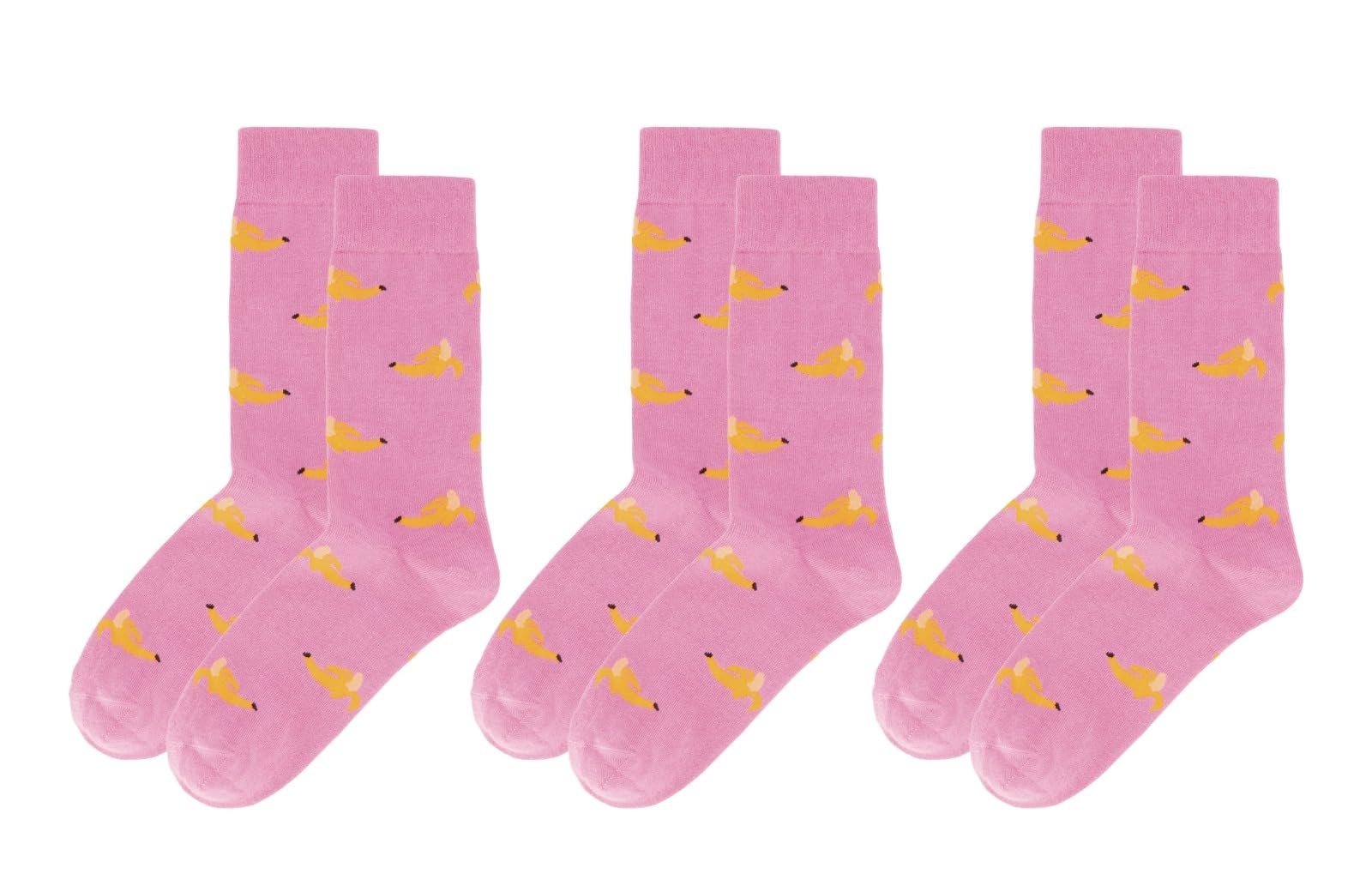 BANANA Design Socks Free Size 3PAIRS