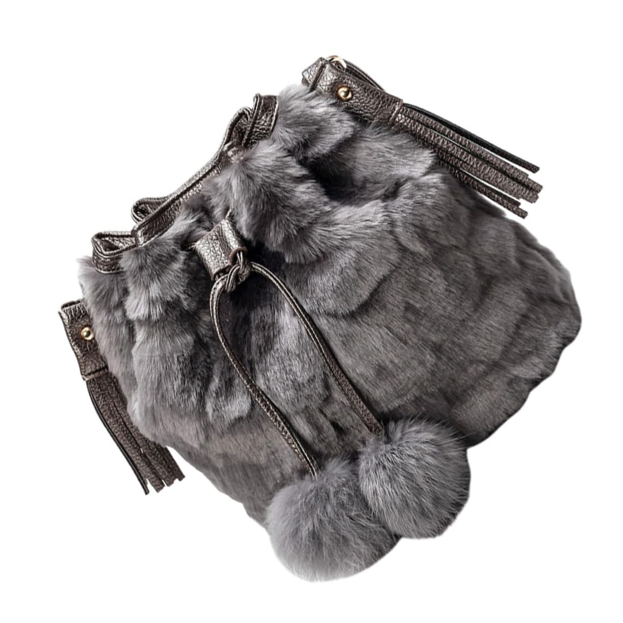 Sac seau à pompons avec cordon le cadeau doux idéal pour elle - 8