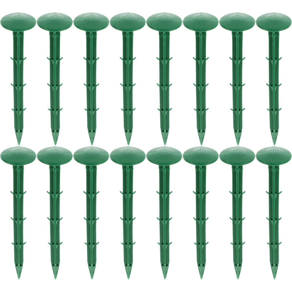 Piquets de Extérieur Verts en Plastique, 150 Pièces