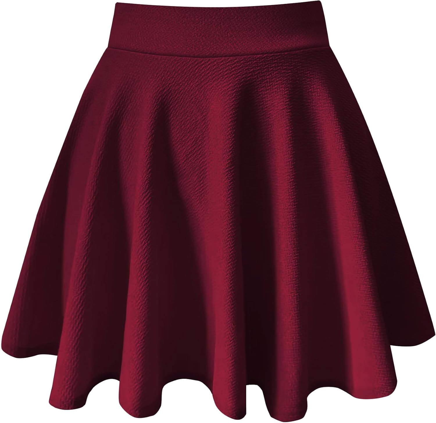 Women's Casual Basic Skirts Mini Flared Skater Martinique Ubuy - Main Image