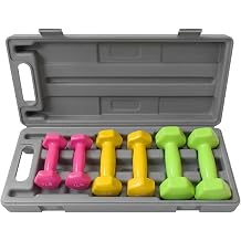 Dumbbell Set for Women and Men,Neoprene Coated Free Hand Weights Set