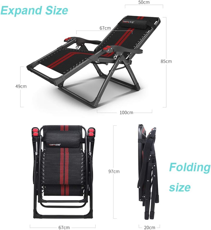 Lounger Chair Zero Gravity Chairs Sun Loungers Adjustable Recliner Textilene Fabric with Headrest Reclining Garden Chair for Patio Pool