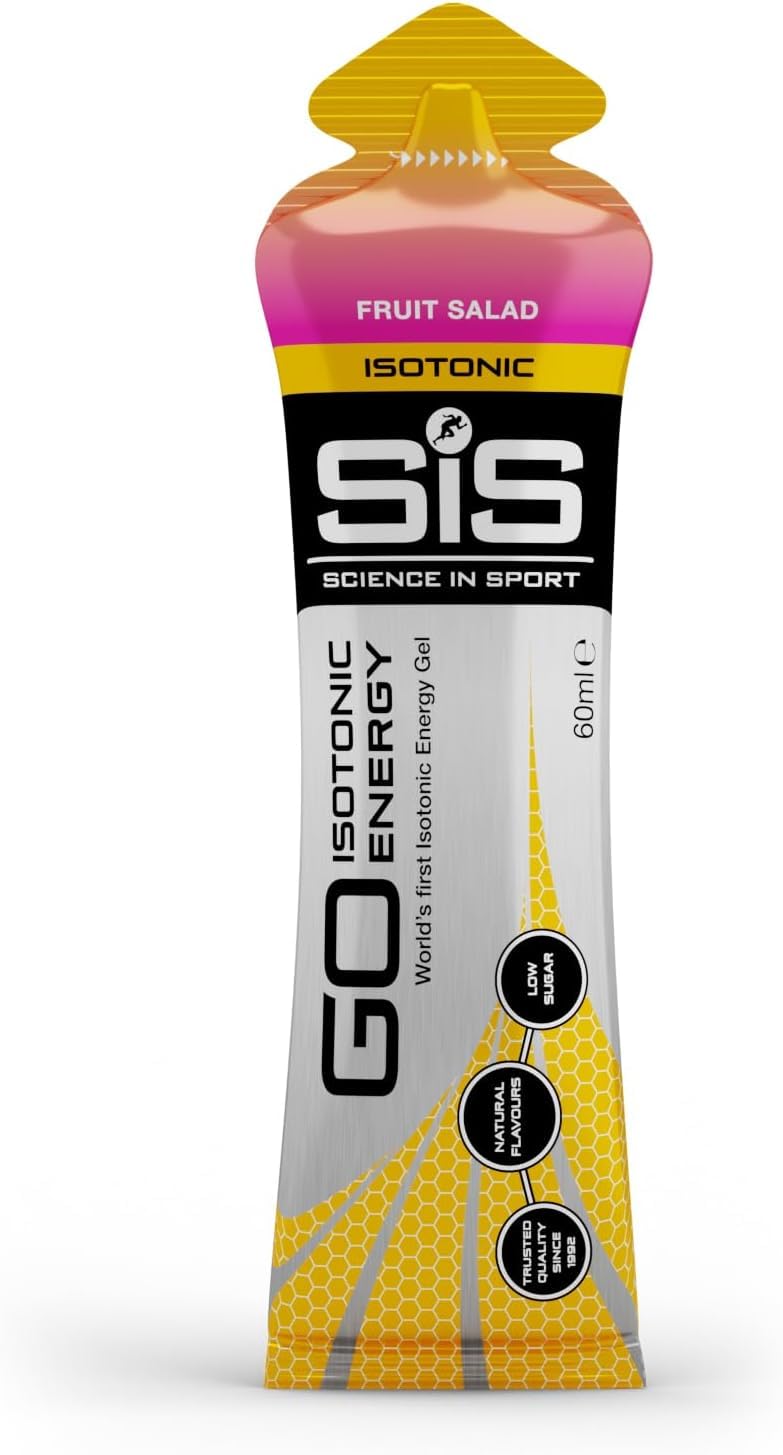 Science in Sport SIS GO Isotonic Energy Gels Fruit Salad 60ml Pack Of 3-image-46
