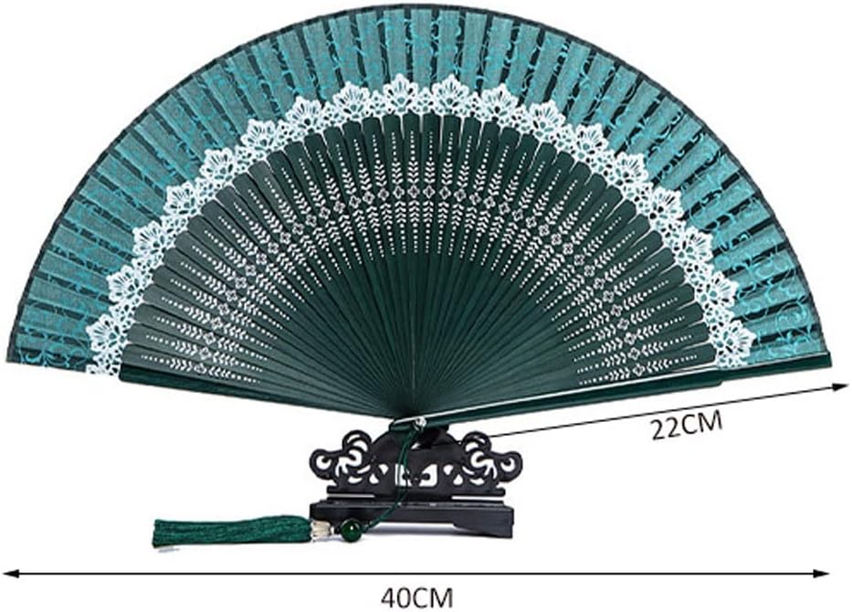 Chinese Lace Portable Silk Fan Japanese Folding Products Ancient Small Gift
