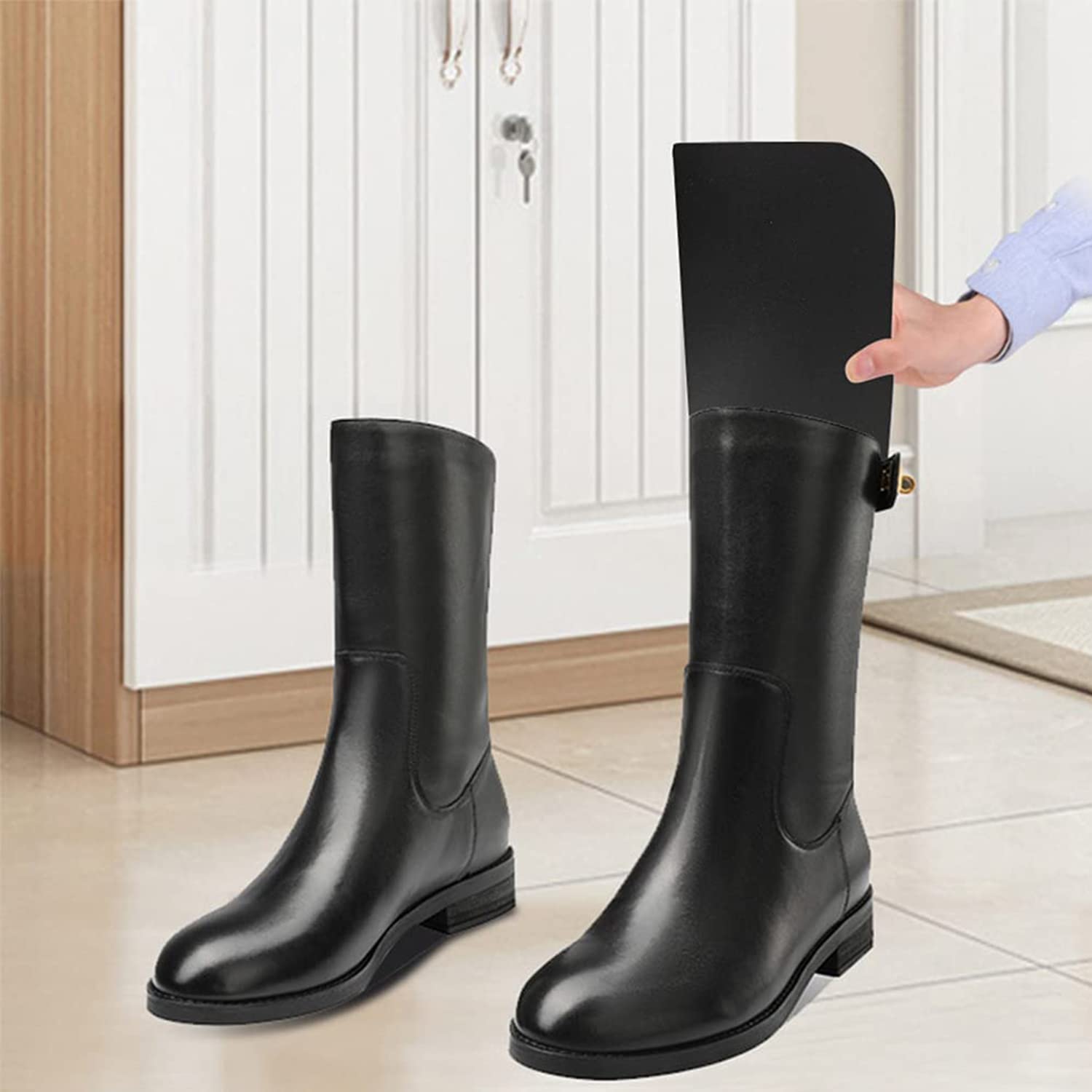 6 Piezas Insertos de Formas de Botas, Hormas para Zapatos, Soportes de Botas Altas Plastico,Moldeador de Botas, Árboles de Botas Largas, Tensores de Botas para Mujeres Hombres