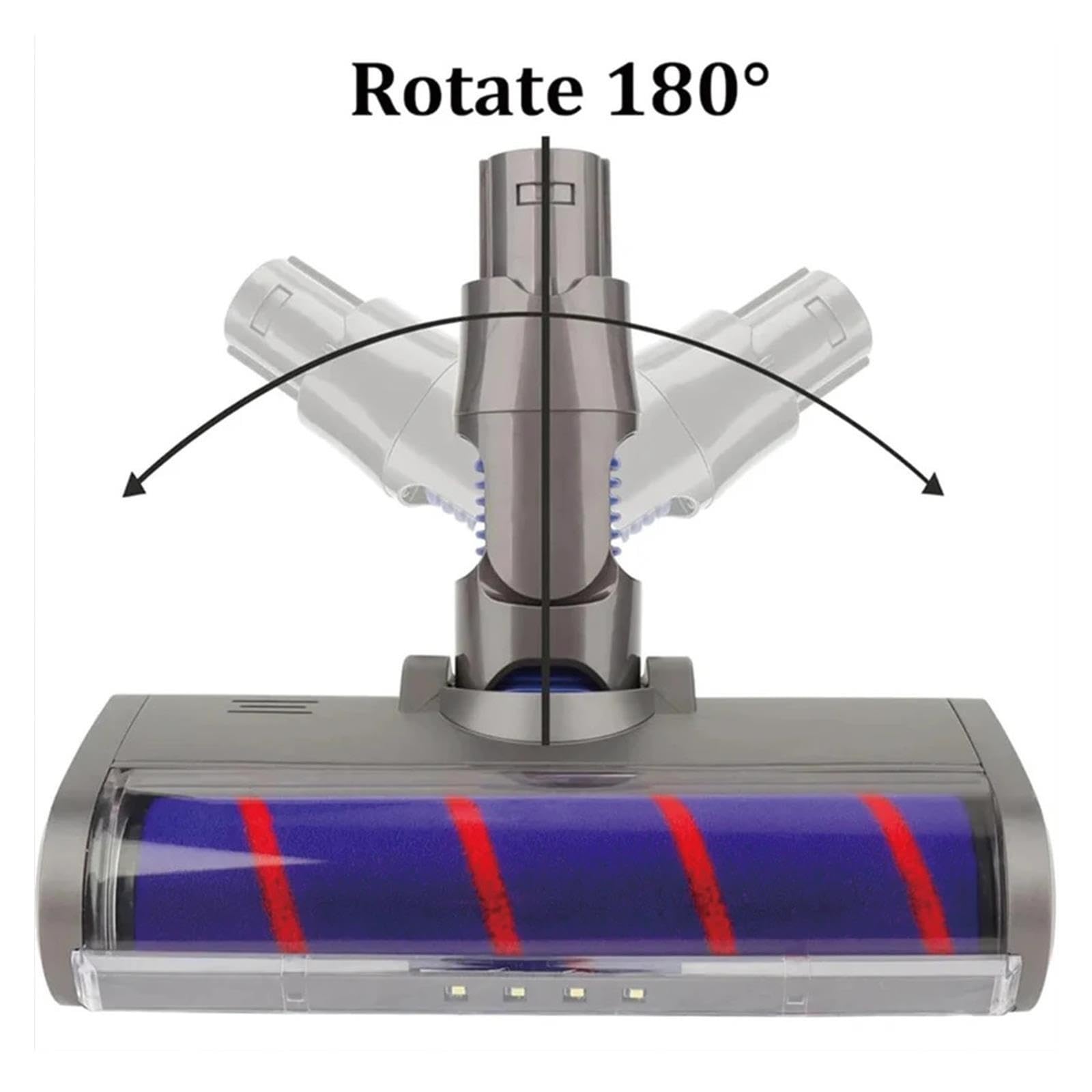 Motorisierter Bodenbürstenkopf Ersatzteil kompatibel mit Dyson V6 DC58 DC62