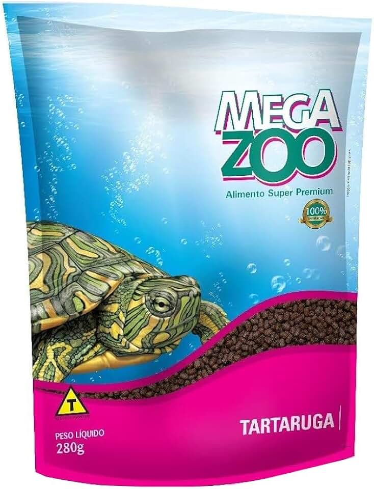 RAÇÃO MEGAZOO EXTRUSADA TARTARUGA 280G