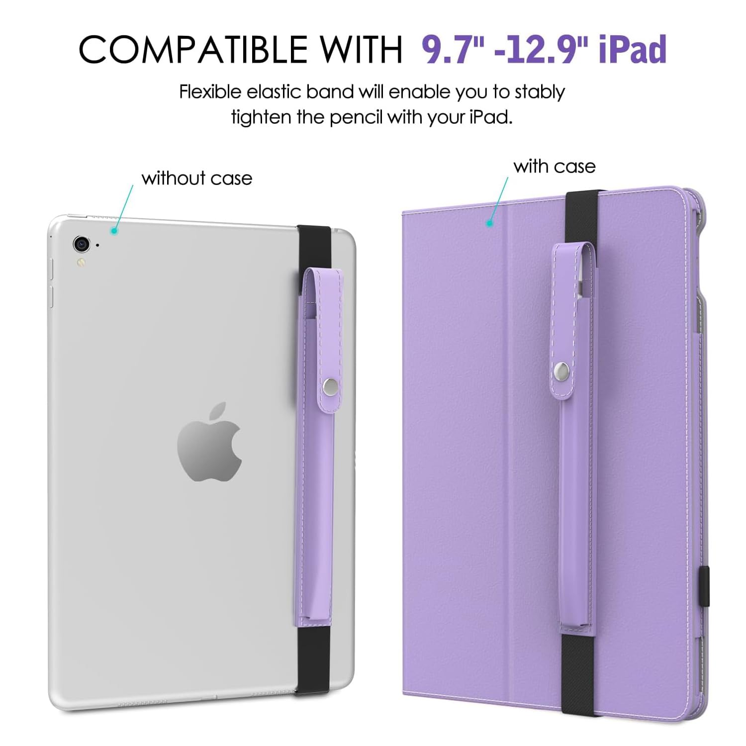 Amazon.com: MoKo Leather Pencil Case Holder for Apple Pencil, Taro