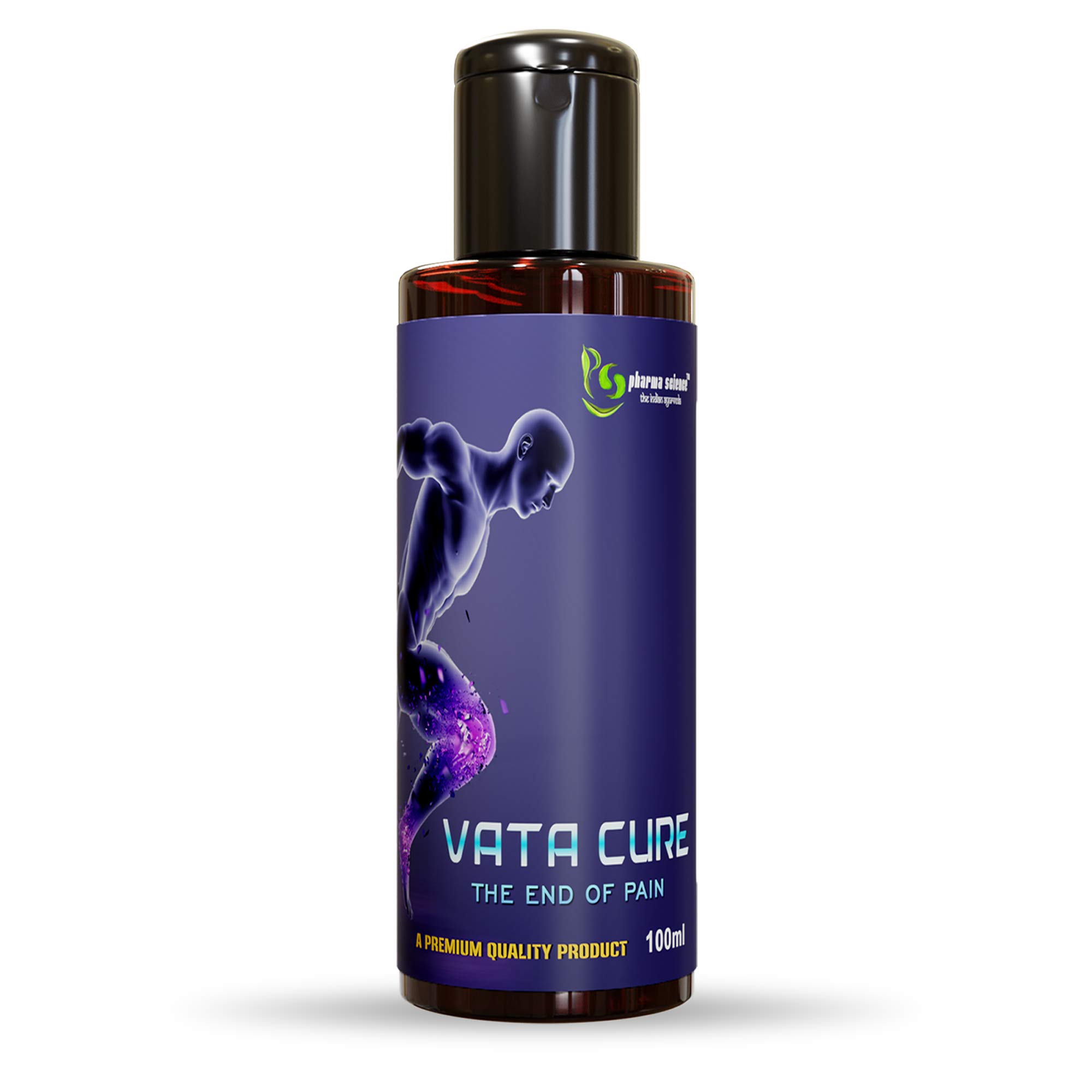 Pharma Science Pain Relief Ayurvedic Oil, Relief from Body, Back, Knee, Legs, Shoulder and Muscle Pain-50ml