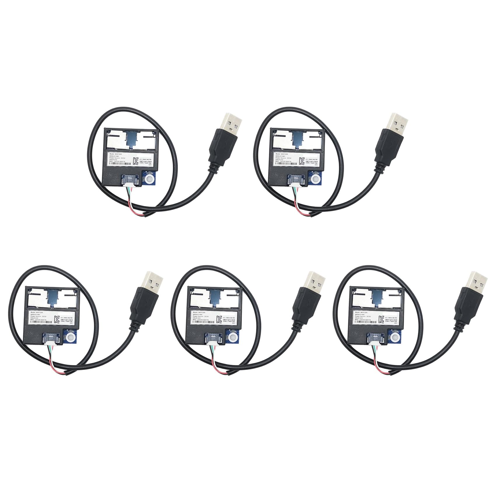 5X RT5572 300 Mbps 802.11AC 2.4G + 5G Scheda Wireless Dual-Band Adattatore USB Wireless-N 300M Adattatore WiFi Schede di Rete USB