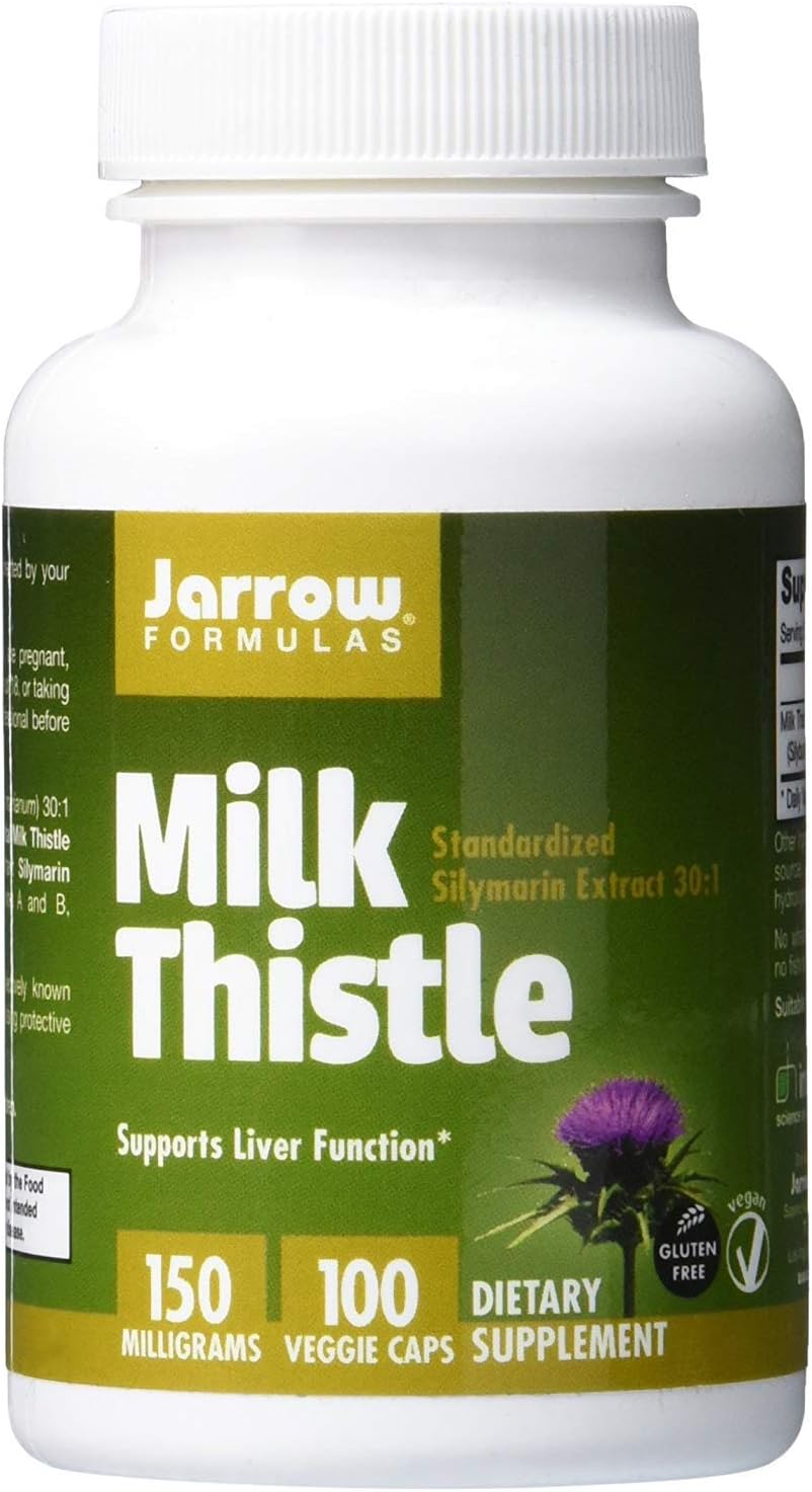 Jarrow Formulas Milk Thistle 150 mg With 301 Standardized Silymarin Extract