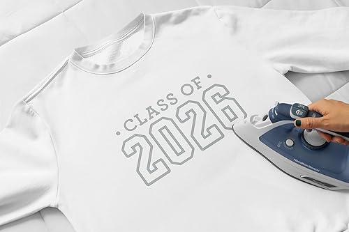 Miniatura 2 de Class of 2026 Iron On Decal, Senior Class Shirt Patch, Heat Transfer, HTV Graphic Tshirt Sticker, DIY Crafts, Pick Size Color, Iron-On Almost